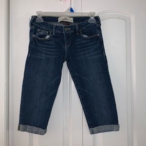 Hollister Cropped and Cuffed Jeans